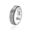Female Personality Fashion Hong Kong Estilo Woven Ring Photo Color Size18