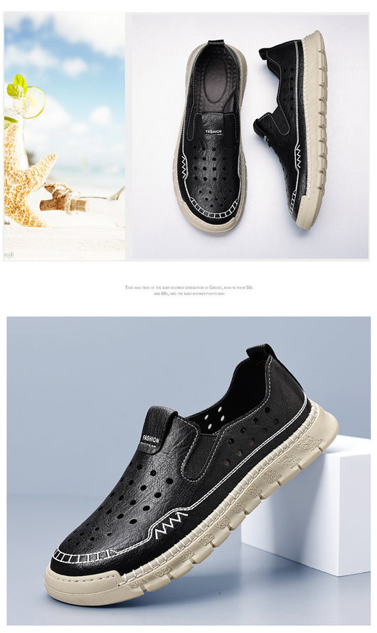 Zapatos Casuales Transpirables con Diseño Calado para Hombre - Verano - Image 14