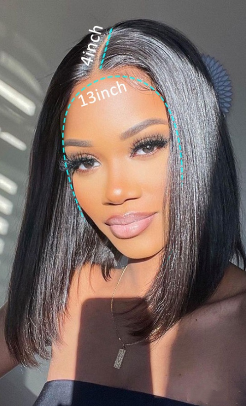 Peluca Frontal de Encaje para Mujer - Cabello Natural - Image 6