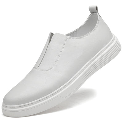 Zapatos Blancos Cómodos para Hombre Talla Grande - Image 3