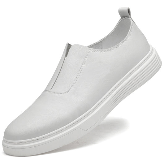 Zapatos Blancos Cómodos para Hombre Talla Grande - Image 3
