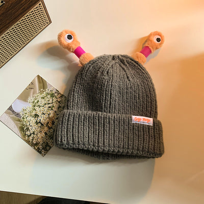 Gorro Tejido de Rana Divertida para Mujer - Image 9