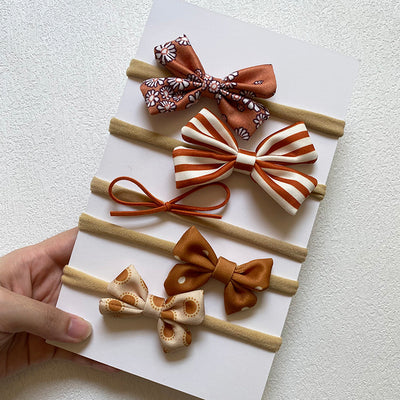 Set de 5 Diademas con Moños para Bebé - Image 6