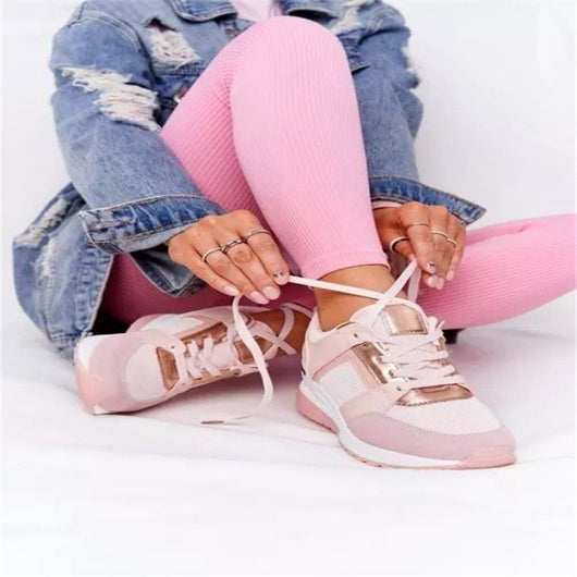 Zapatos Deportivos Plataforma Dad Shoes Talla Grande Mujer - Image 3