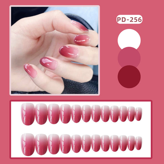 Uñas Postizas Adhesivas Efecto Ballet Esmerilado - Manicura Perfecta Lista para Usar - Image 15