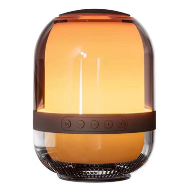 Parlante Bluetooth de Cristal Transparente con Luces Coloridas - Image 5