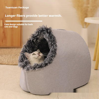 Cama Felina Aislante Premium con Diseño Cerrado - Image 11
