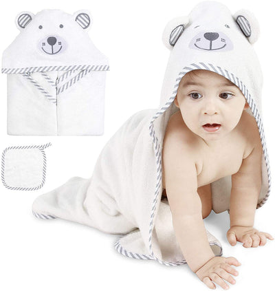 Toalla de Baño Infantil con Capucha Orejas de Osito - Bata Térmica Suave - Image 6