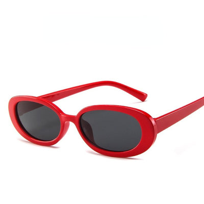 Gafas de Sol Ovaladas Trend Cow Print - Marco Pequeño Estilo Instagram - Image 29