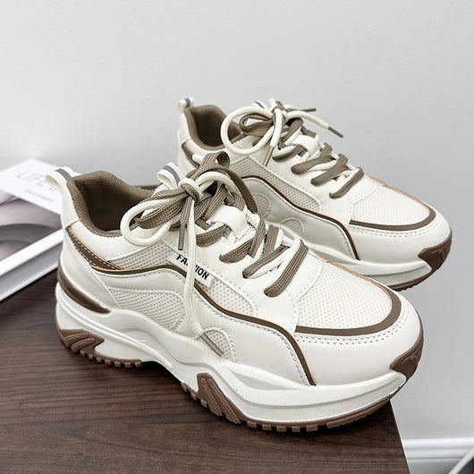 Zapatillas Deportivas Casuales para Mujer con Suela Gruesa Acolchada y Diseño Ligero - Image 9