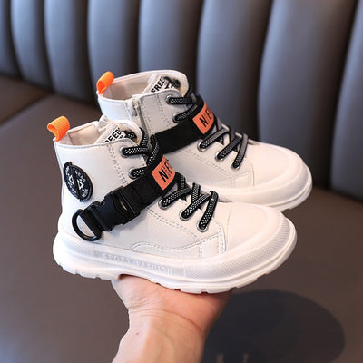 Botas Martin de Cuero para Niños con Suela Antideslizante - Image 4
