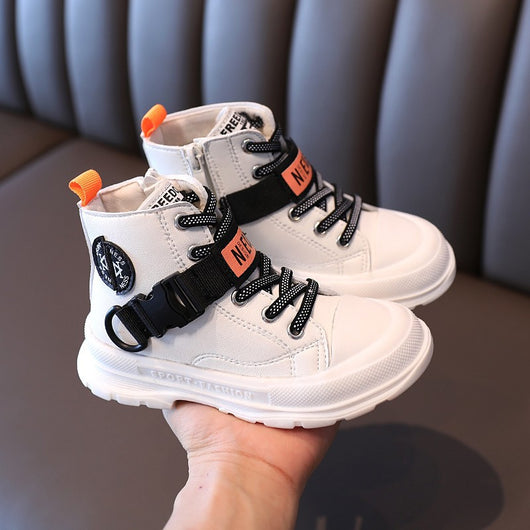 Botas Martin de Cuero para Niños con Suela Antideslizante - Image 4