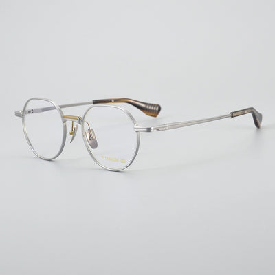 Gafas Vintage Redondas en Titanio Ultra Ligero Puro - Image 8