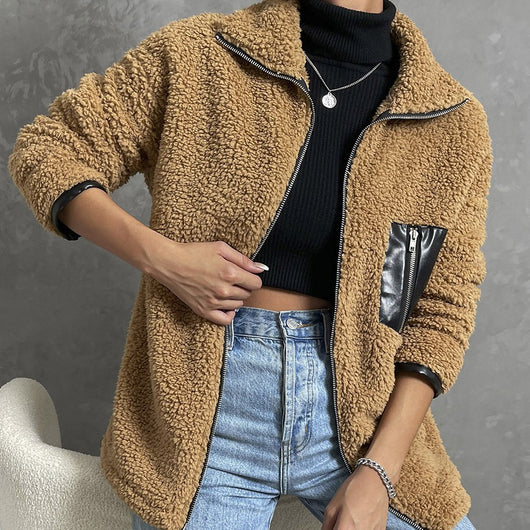 Blusa Plush Versátil para Niña - Primavera Temprana