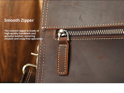 Bolsa Mensajera Vertical de Gran Capacidad con Diseño Cuadrado para Hombre - Image 13