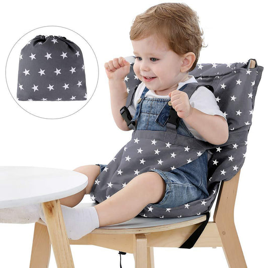Asiento de Seguridad Portátil para Bebé con Bolsa de Transporte