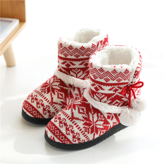 Botas de Algodón Cálidas para Casa - Otoño e Invierno
