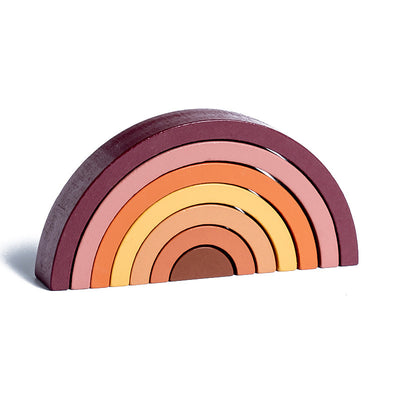 Bloques de Madera Rainbow con Rompecabezas Educativo para Niños - Image 22