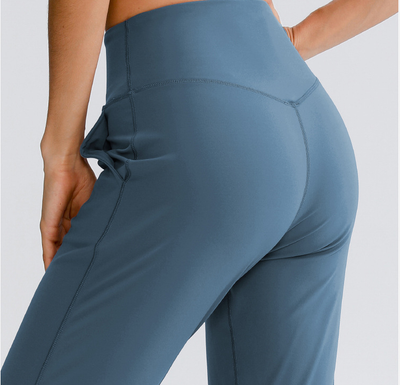 Pantalones de Yoga Talle Alto Holgados con Cintura Elástica - Image 2
