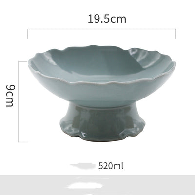 Frutero Cerámica Azul Retro - Diseño Alto y Elegante - Image 10