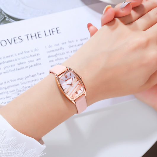 Reloj de Pulsera Cuadrado Elegante con Correa de Poliuretano - Image 19