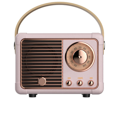 Altavoz Bluetooth Portátil Retro Mini Inalámbrico para Auto y Escritorio - Image 6