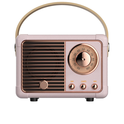 Altavoz Bluetooth Portátil Retro Mini Inalámbrico para Auto y Escritorio - Image 6