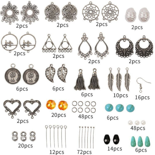 Kit Completo para Crear Aretes Artesanales - Accesorios y Materiales DIY - Image 16