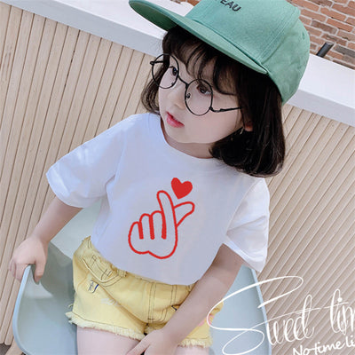 Playera de Algodón para Niñas con Manga Corta - Image 10