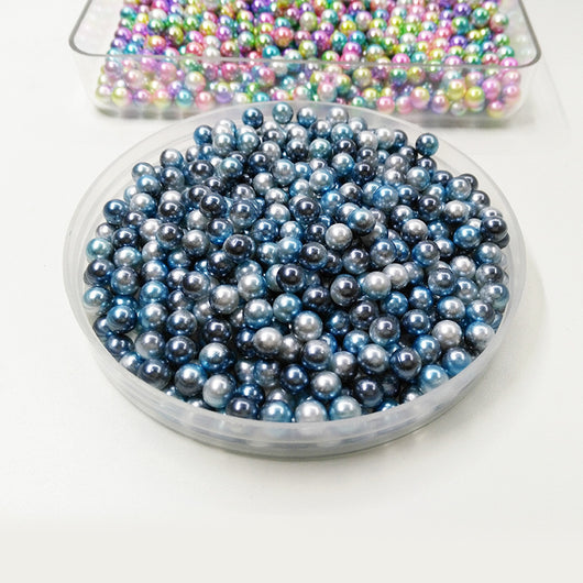 Perlas Acrílicas Redondas Sin Agujero para Joyería - Image 11