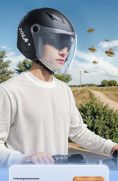 Casco Eléctrico Inteligente Antiempañante para Motocicleta - Calefacción Integrada Invierno - Image 13