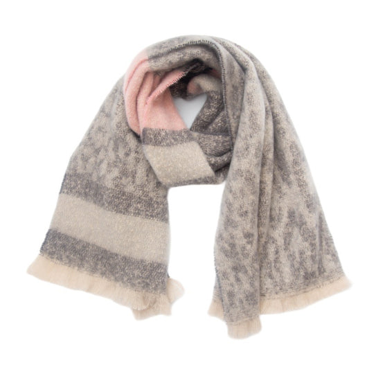 Bufanda Leopardo Unisex de Moda Europea y Americana - Image 12