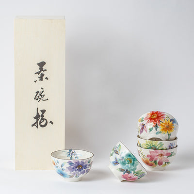 Tazón de Cerámica Artesanal Mino-yaki Multicolor para Arroz y Sopa - Image 30