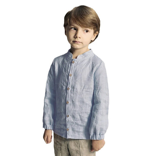 Polera Infantil Manga Larga Básica Versátil - Image 5