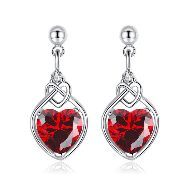 Conjunto de Joyas Corazón de Rubí - Image 5