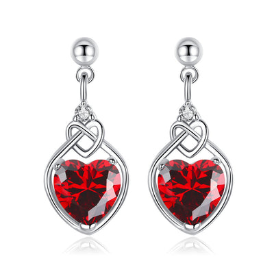 Conjunto de Joyas Corazón de Rubí - Image 5