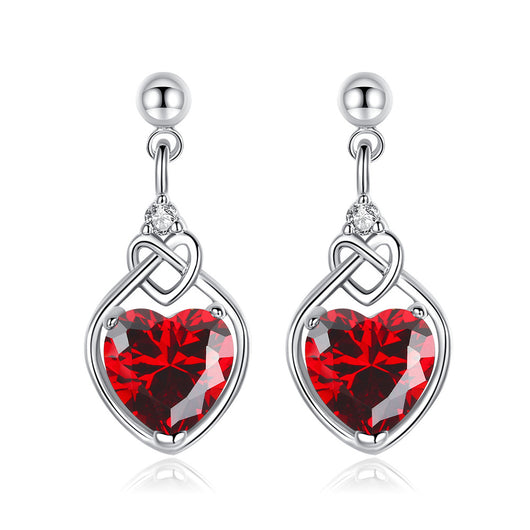 Conjunto de Joyas Corazón de Rubí - Image 5