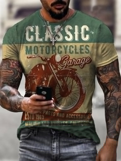 Camiseta Deportiva Slim Fit para Hombre con Estampado Moderno - Image 18