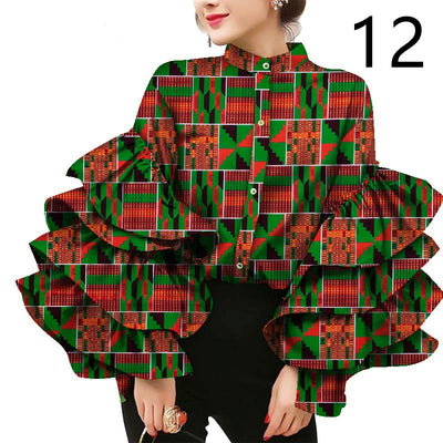 Camiseta Estampada con Volantes para Mujer - Ideal para Diario - Image 10