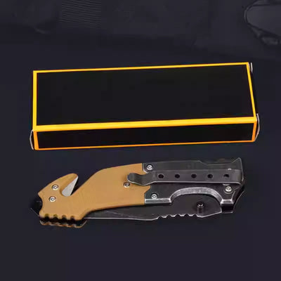 Cuchillo de Acero Manganeso para Defensa Personal y Supervivencia - Image 9