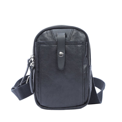 Bolsa Bandolera de Cuero Unisex - Diseño Moderno y Funcional - Image 6