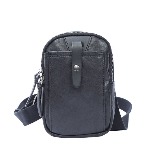 Bolsa Bandolera de Cuero Unisex - Diseño Moderno y Funcional - Image 6