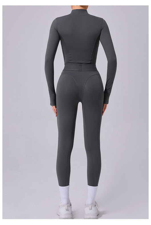 Enterizo de Yoga para Mujer con Malla Transpirable - Image 31