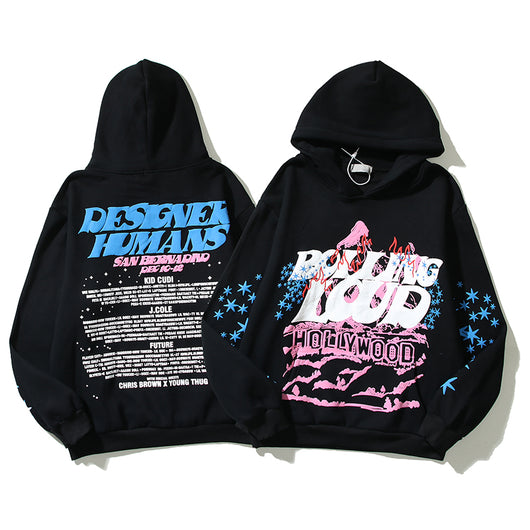 Sudadera Negra con Capucha para Festivales de Música - Casual y Cómoda - Image 8