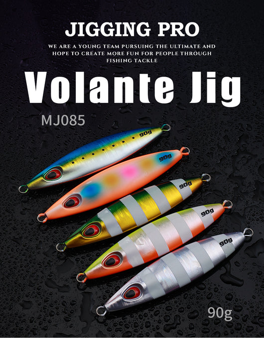 Señuelo Luminoso UV para Pesca en Barco - Placa Basculante 60g/90g - Image 10
