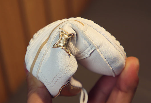 Zapatillas Deportivas para Bebé Blancas de Algodón con Suela Suave - Image 15