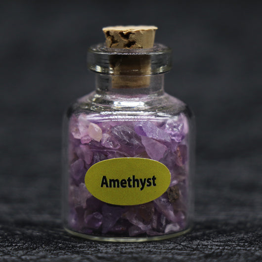 Botella de Cristales de Ágata - Espécimen Mineral con Gemas Naturales - Image 3