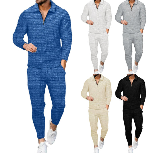 Conjunto Deportivo Hombre Pantalón Largo Manga Larga - Estilo Casual - Image 2