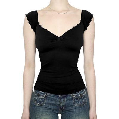 Top Ajustado con Encaje, Espalda Descubierta y Efecto Reductor - Image 5