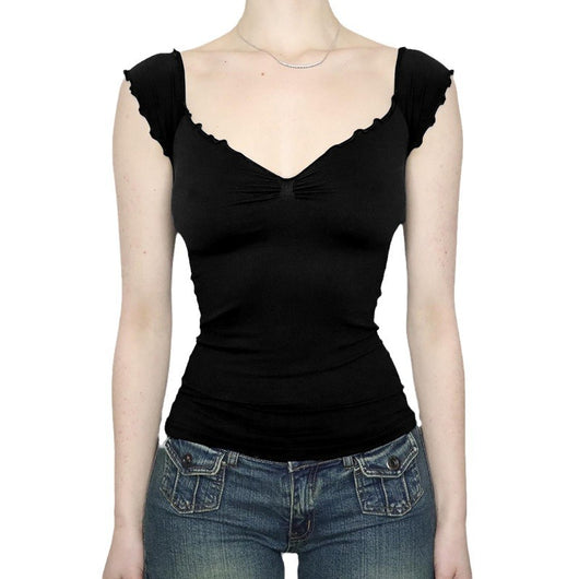 Top Ajustado con Encaje, Espalda Descubierta y Efecto Reductor - Image 5